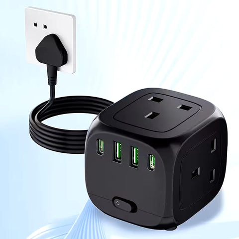 7-in-1 USB C Power Strip Charging Station