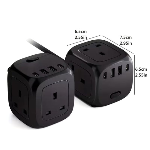 7-in-1 USB C Power Strip Charging Station